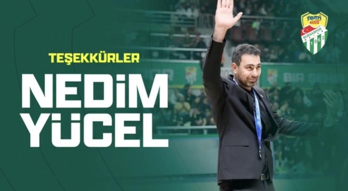 Frutti Extra Bursaspor, Genel Menajer Nedim Yücel'le yollarını ayırdı
