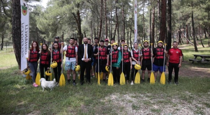 Marmara'nın tek rafting parkuru Bursa'da yaz sezonuna hazır