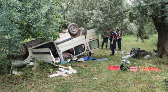 Bursa'da kaza can aldı! Topladığı erikleri satmaya götürürken...