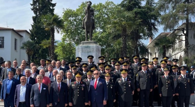 Bursa'da Jandarma Teşkilatının 184. kuruluş yıl dönümü dolayısıyla tören düzenlendi