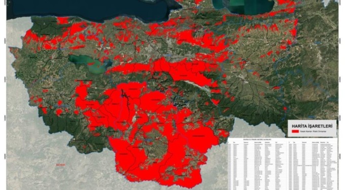 Bursa'nın ormanlarında ateş yakmak yasaklandı