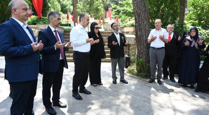 Başkan Aktaş şehit aileleriyle bayramlaştı