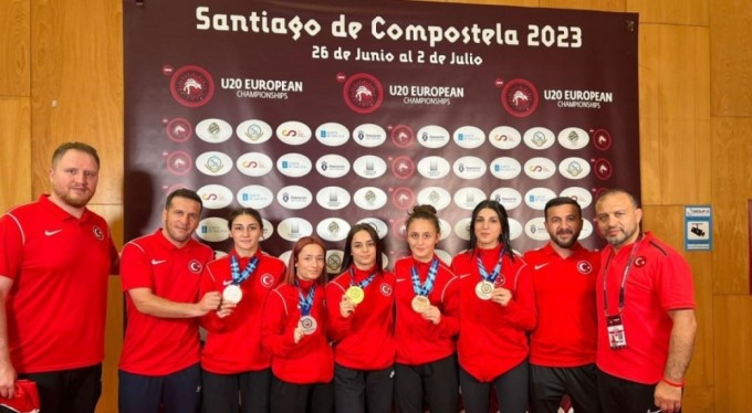 U20 Kadın Milli Güreş Takımı, Avrupa üçüncüsü
