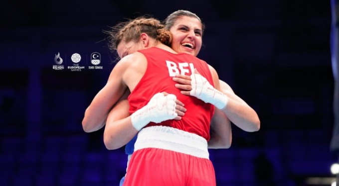 Busenaz Sürmeneli'den Avrupa Oyunları'nda altın madalya