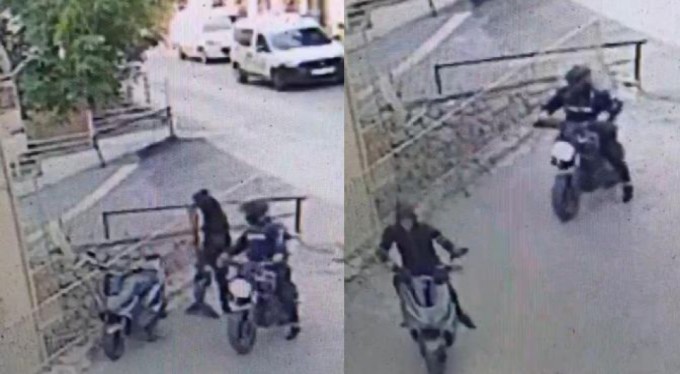 Bursa'da gözüne kestirdiği motosikleti başka motosikletle gelerek çaldı!