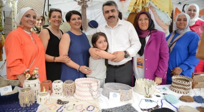 Bursa'da el emeği ürünleri festivali başladı