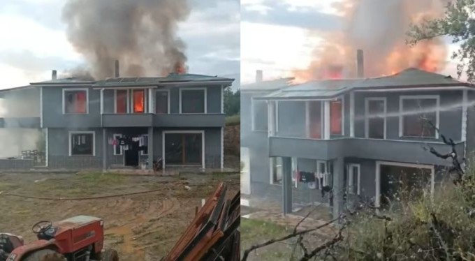 Bursa'da benzinle soba yakmak istedi evinden oldu!
