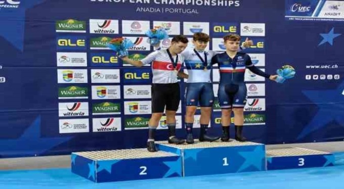 Milli bisikletçi Ramazan Yılmaz Avrupa ikincisi oldu