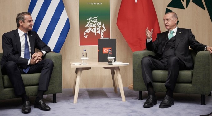 Yunan basını: 'Erdoğan-Miçotakis görüşmesi 'mükemmel' bir atmosferde geçti'