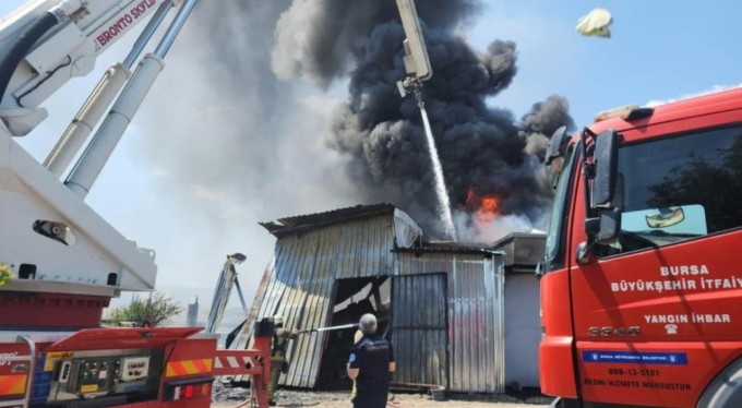 Bursa itfaiyesi 1 ayda 2 bin 358 olaya müdahale etti