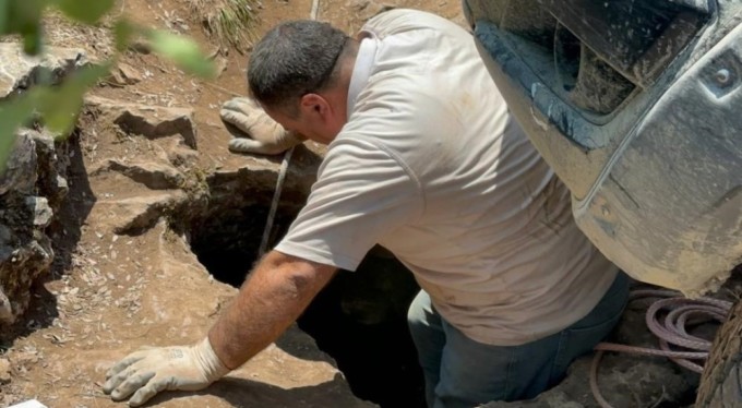 Bursa'da define ararken mahsur kalan defineciler önce kurtarıldı sonra tutuklandı!