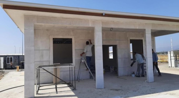 İslahiye Osmangazi Evleri'nde çalışmalar tam gaz