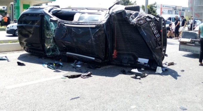 Bursa'da kırmızı ışıkta tır dehşeti! Önüne geleni biçti