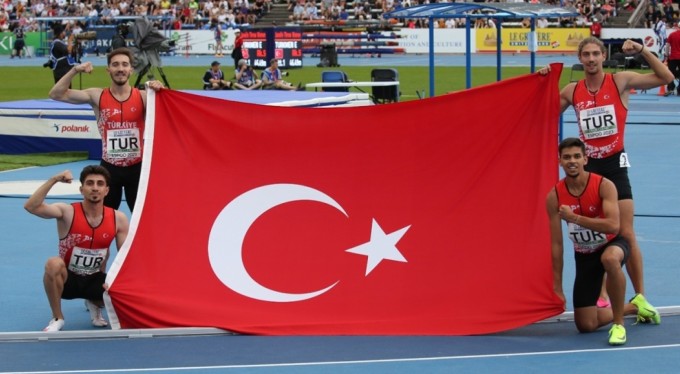 U23 Atletizm Milli Takımı'ndan büyük başarı