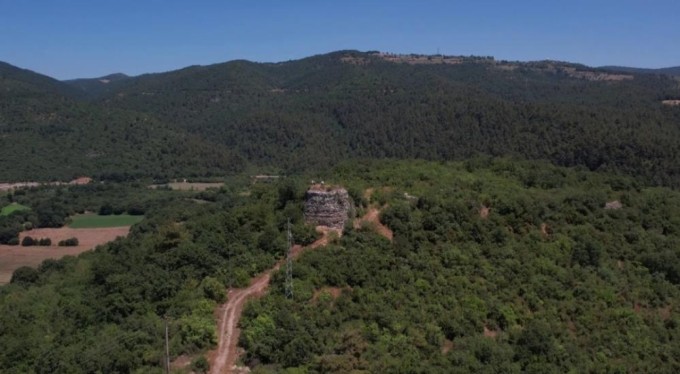 Bursa'nın 2 bin yıllık Kestelek Kalesi gün yüzüne çıkarılmayı bekliyor!
