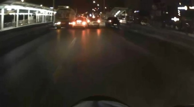 Bursa'da makas atarken facianın eşiğinden döndü!