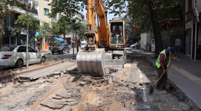 Teyyareci Mehmet Ali Caddesi yenileniyor