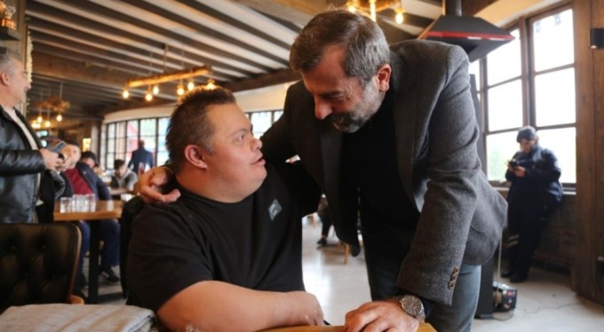 Özel çocuklara özel spor etkinliği