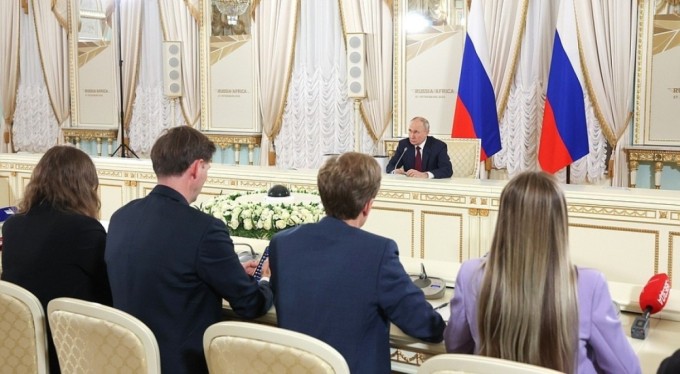 Rusya Devlet Başkanı Vladimir Putin: 'Birileri Rusya ve NATO arasında çatışma isterse biz hazırız'