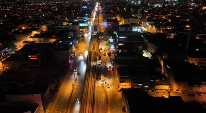 Ankara yolunda gece mesaisi