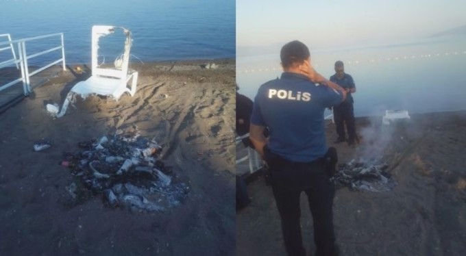 Bursa'da genç kızlara şezlong yakma gözaltısı!