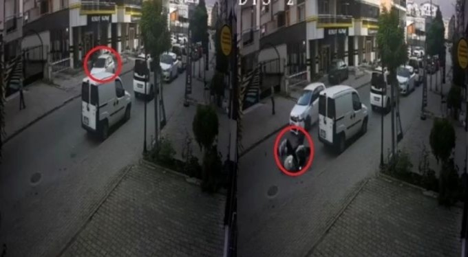 Bursa'da aynasını kullanmayan sürücü motosikletliye çarptı, ardından kaçtı!
