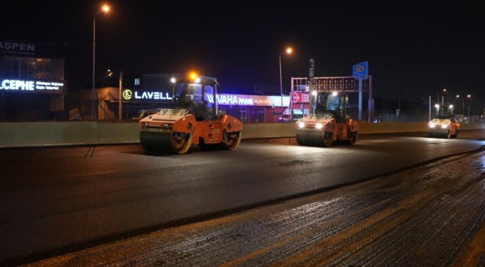 Ankara yolu etap etap yenileniyor