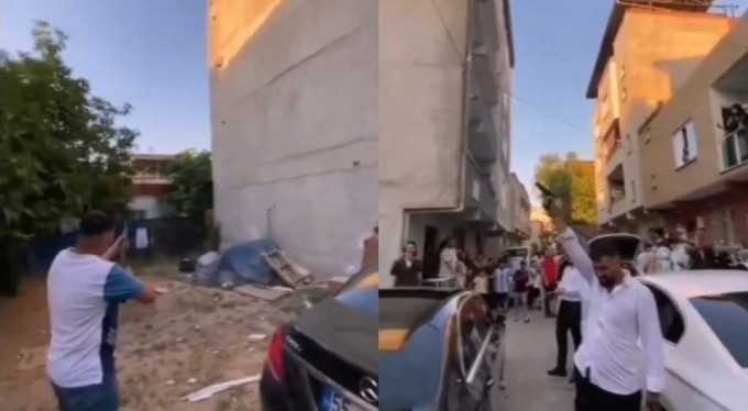Bursa'daki düğün magandaları sokak arasında arka arkaya ateş açtılar!