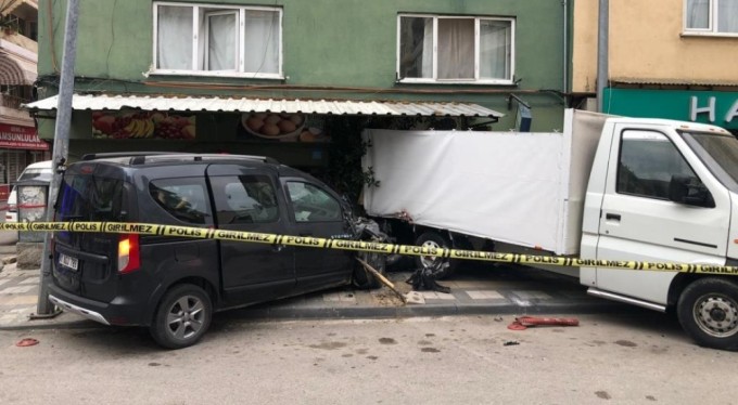 Bursa'da fabrika işçisini ecel kaldırımda yakaladı