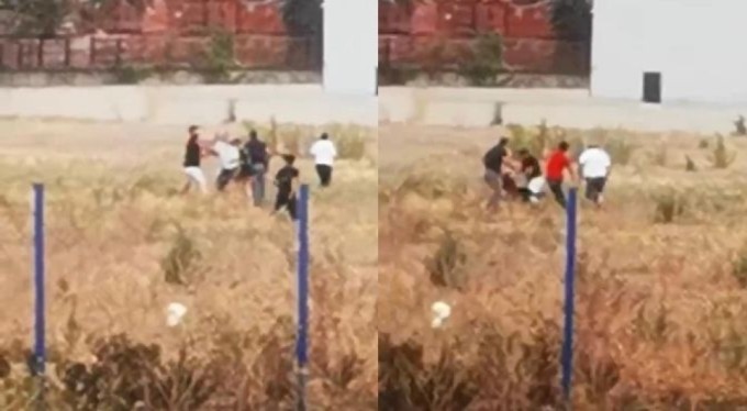 Bursa'da yangın çıktı! Tekme tokat kavgaya başladılar