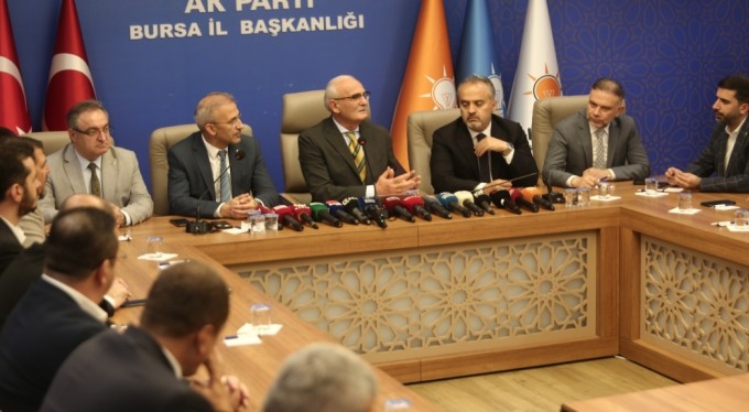 AK Parti Yerel Yönetimler Genel Başkan Yardımcısı Yılmaz'dan Bursa'ya ziyaret