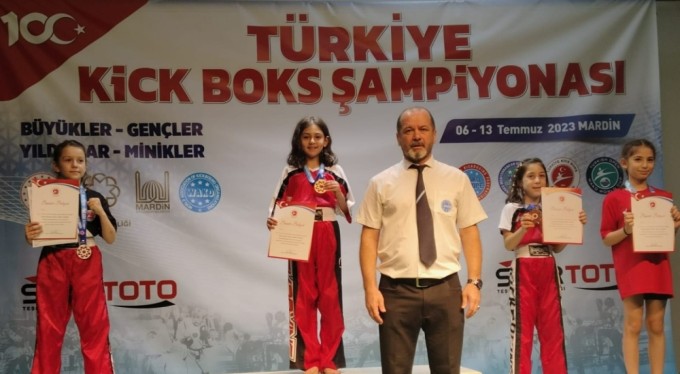 Henüz 9 yaşında ama hedefi Avrupa şampiyonluğu