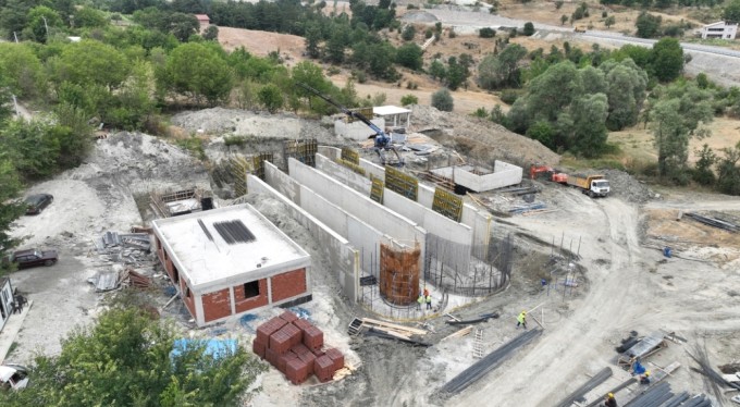 Keles altyapısına dev tesis