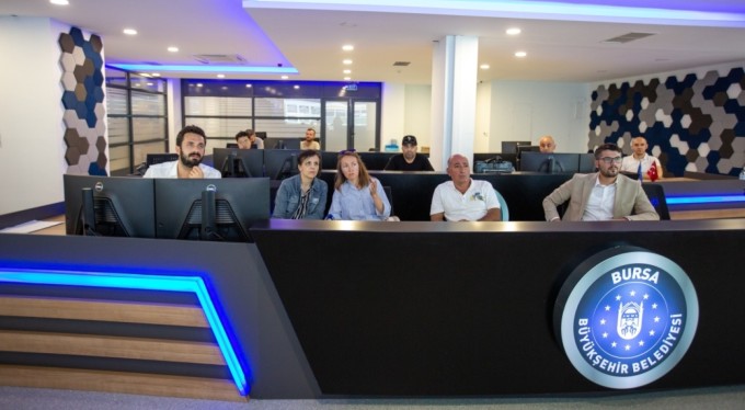 Trafik yönetim merkezine Ukrayna'dan ziyaret