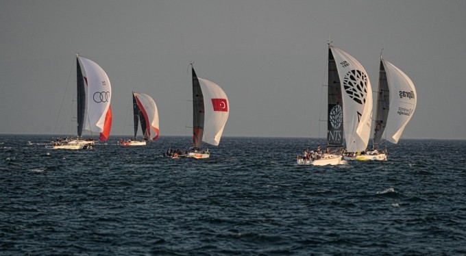 Üç gün sürecek yelken heyecanı başladı
