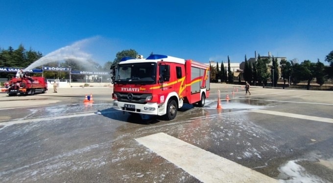 İtfaiyecilere ileri sürüş teknikleri eğitimi