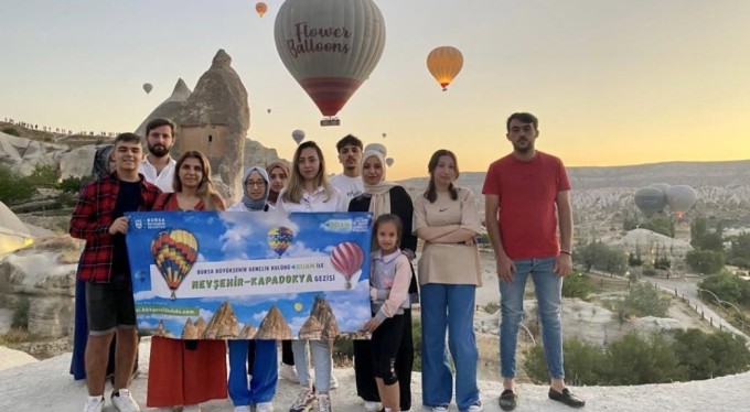 Gençlik Kulübü'nden Kapadokya gezisi