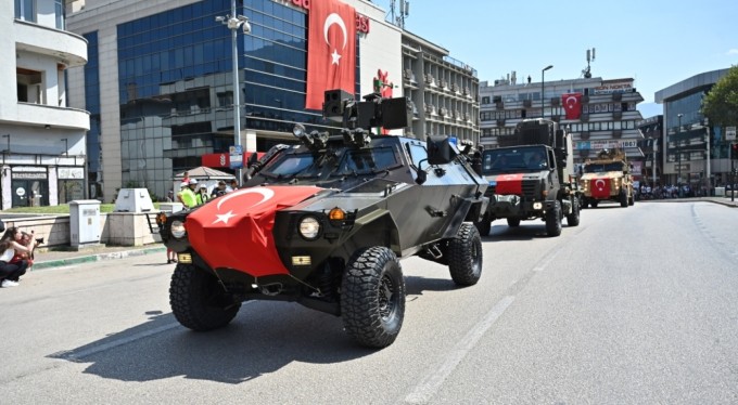 Bursa'da 'Zafer' coşkusu