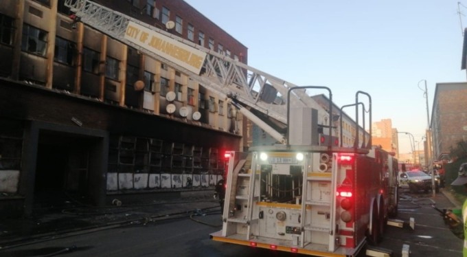 Güney Afrika'da binada yangın: 58 ölü, 43 yaralı