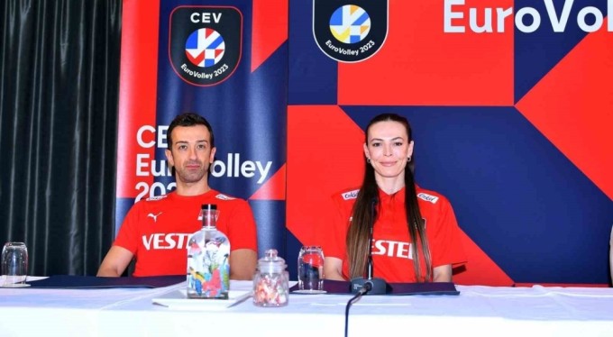 2023 CEV Kadınlar Avrupa Şampiyonası Yarı Finalleri'nin medya günü yapıldı