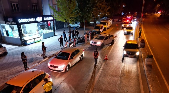 Bursa'da asayiş uygulaması! 500 personel görev aldı