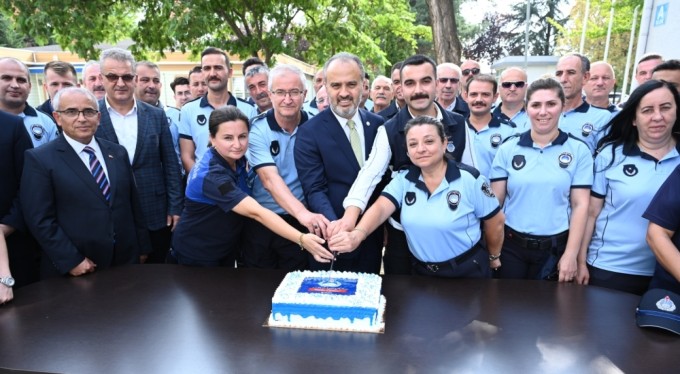 Başkan Aktaş'tan zabıtaya moral ziyareti