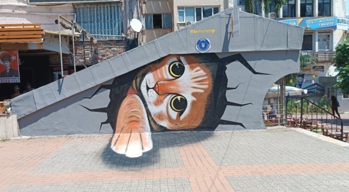 Büyükşehir, sokak sanatında boyut değiştirdi