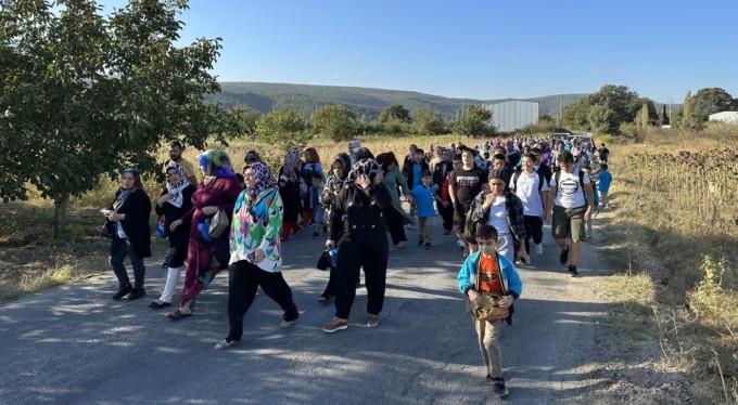 Okul yolu çileye döndü