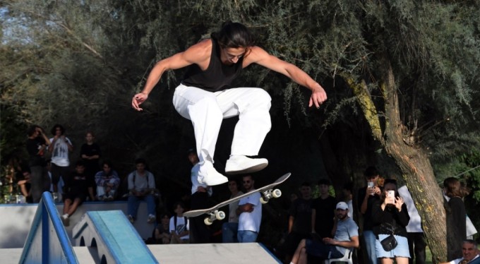 Osmangazi'de kaykay coşkusu