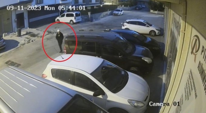 Bursa'da oto faresi iş başında