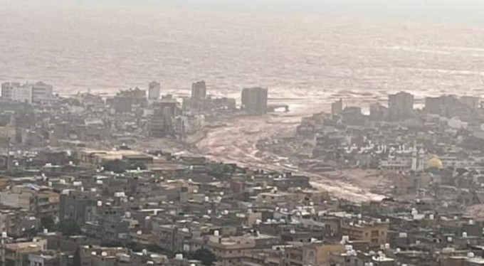 Libya'daki selde can kaybı 3 bine, kayıp sayısı 10 bine yükseldi