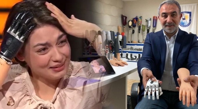 Yarışmadan 1 milyon lira kazanan Rabia'nın protezini iş adamı karşılayacak