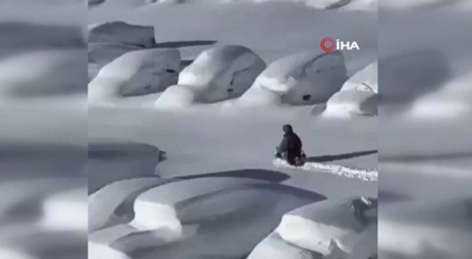 Arjantin'de 28 saat aralıksız kar yağdı