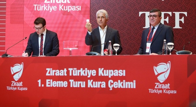 Türkiye Kupası'nda 1. Eleme Turu eşleşmeleri belli oldu